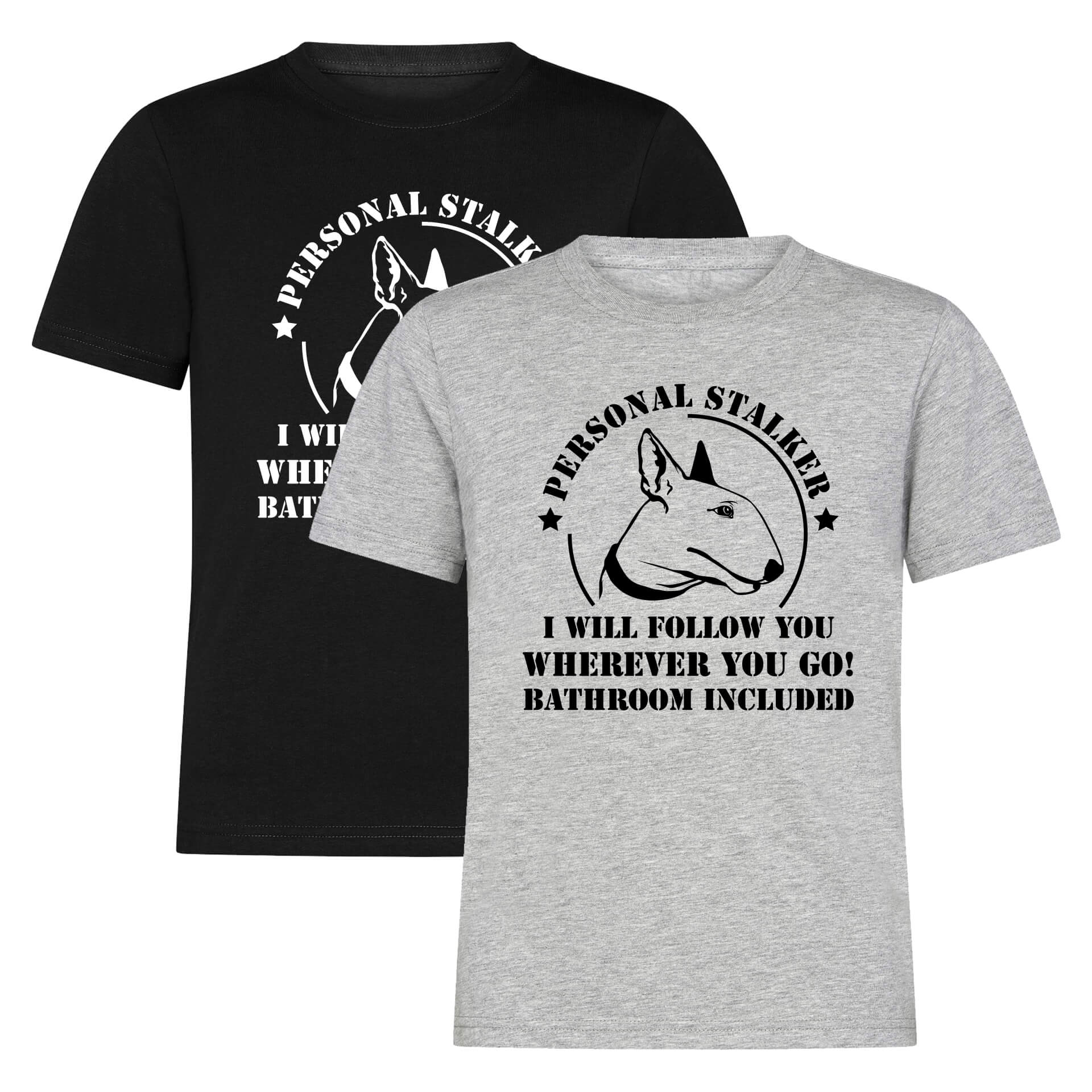 Bullterrier T-Shirt Stalker